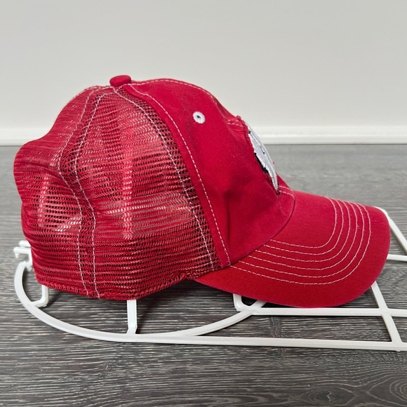 Wisconsin Badgers Red “W” Mesh Hat. Forty Seven Brand. Size M-L - Picture 5 of 7